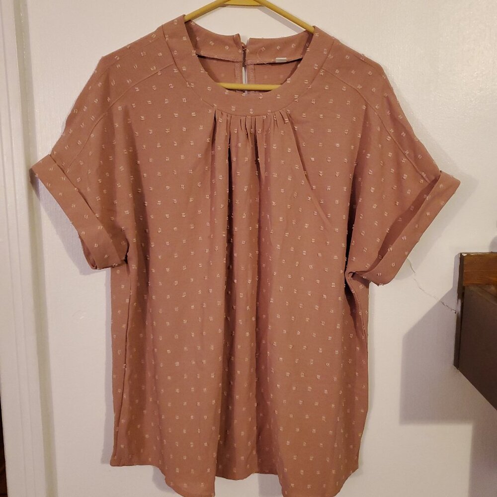 Dusty rose shirt